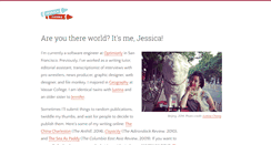 Desktop Screenshot of jessicachong.com