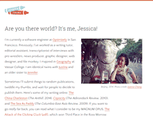 Tablet Screenshot of jessicachong.com